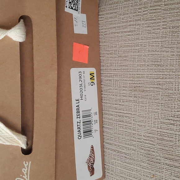 ZODIAC Zebra stripe calf hair mule slides NIB - Picture 7 of 7